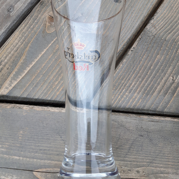 Carlsberg Red Beer Glass - Picture 4 of 7